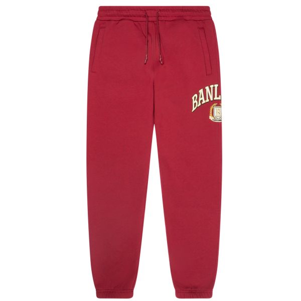 banlieue crest trainingsbroek rood