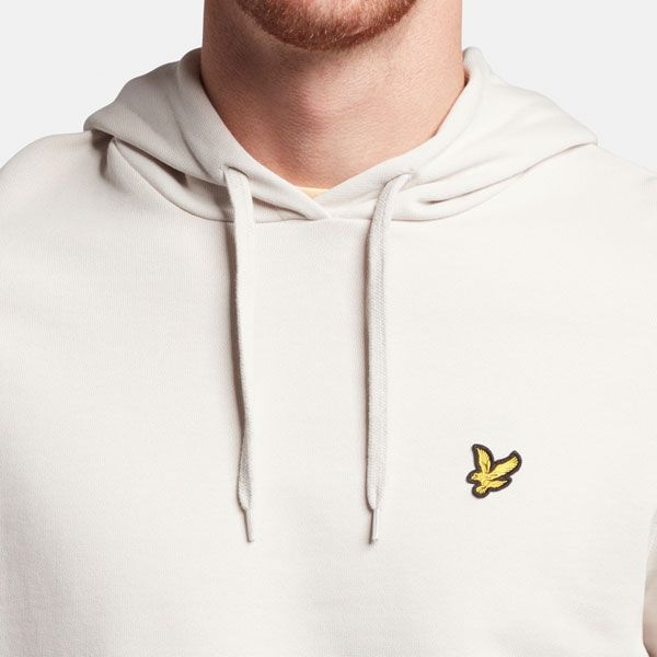 Lyle & Scott Pullover Hoodie Off White