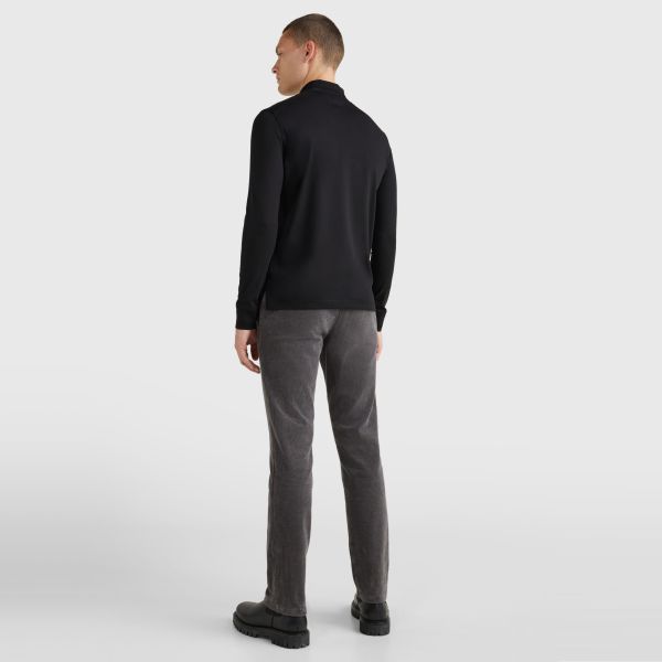 Tommy Hilfiger Casual Polo Zwart