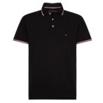 Tommy Hilfiger Tipped Polo Zwart