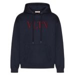 Valentino Garavani VLTN Hoodie Navy