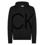 Calvin Klein Logo Hoodie Zwart