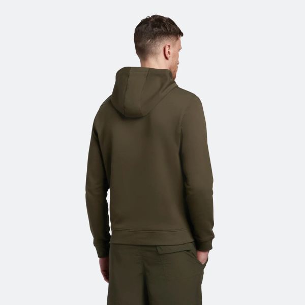Lyle & Scott Pullover Hoodie Donker Groen