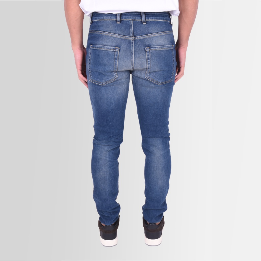 represent destroyer denim jeans classic blauw