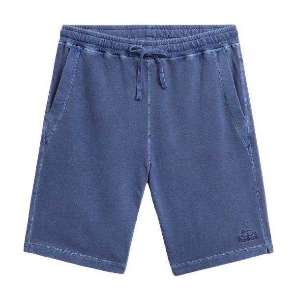 Woolrich American Fleece Korte Broek Navy