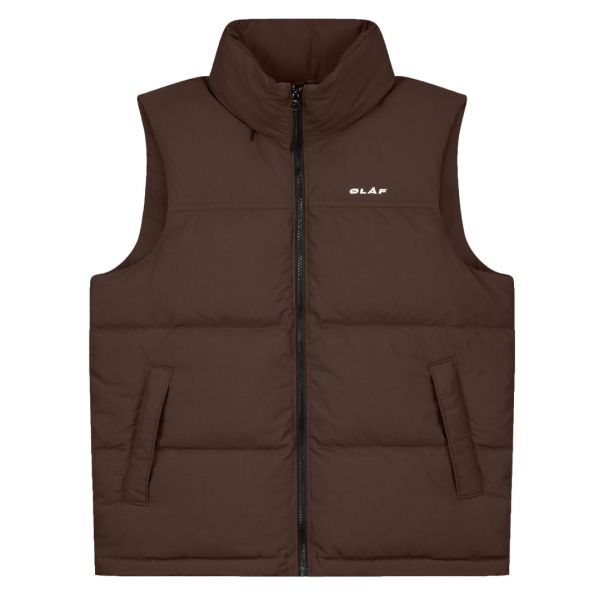 Olaf Puffer Bodywarmer Bruin