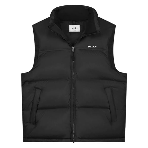 Olaf Puffer Bodywarmer Zwart
