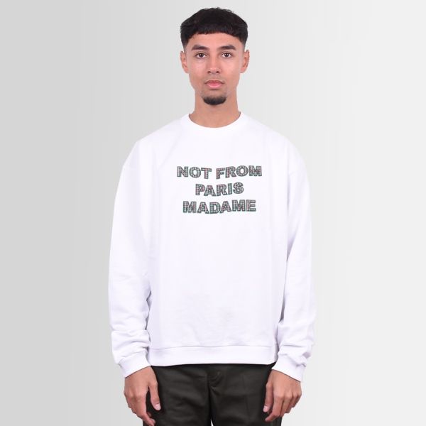 Drôle De Monsieur La Santa Sweater Wit