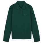 Olaf Lightweight Knitted Polo Groen