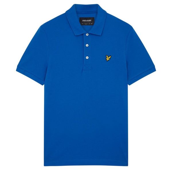 Lyle & Scott Plain Polo Blauw