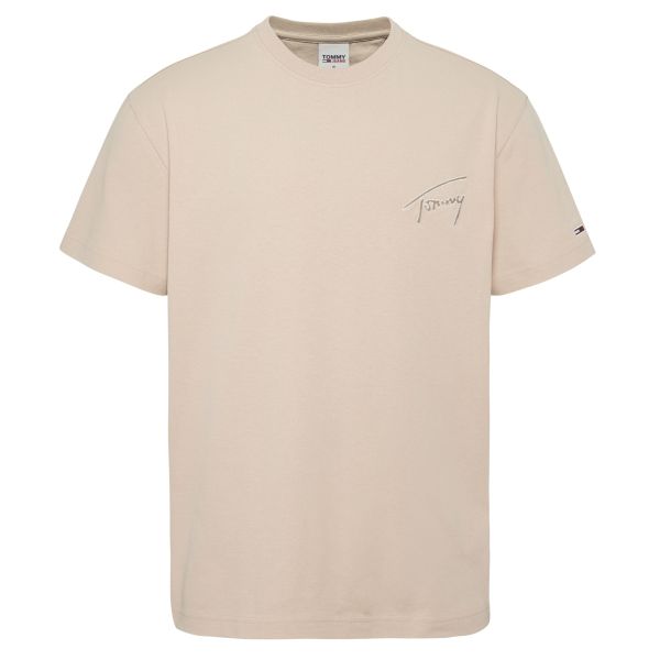 Tommy Jeans Classic Signature T-shirt Beige
