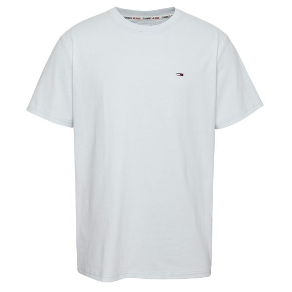 Tommy Jeans Solid T-shirt Licht Blauw