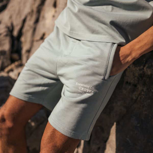 Croyez Fraternité Korte Broek Blauw