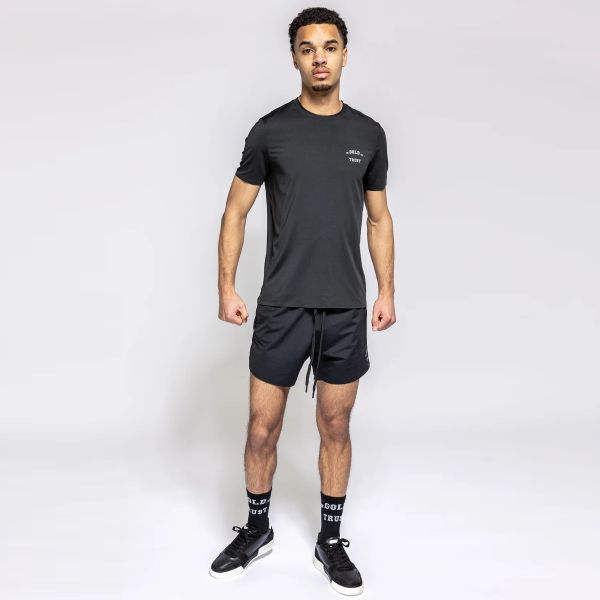 In Gold We Trust Sport Korte Broek Zwart