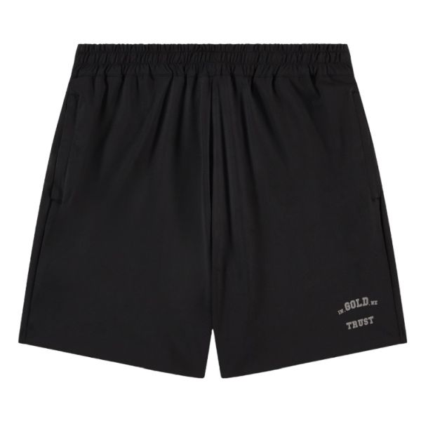In Gold We Trust Sport Korte Broek Zwart