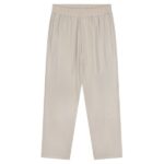 Olaf Seersucker Slim Broek Grijs