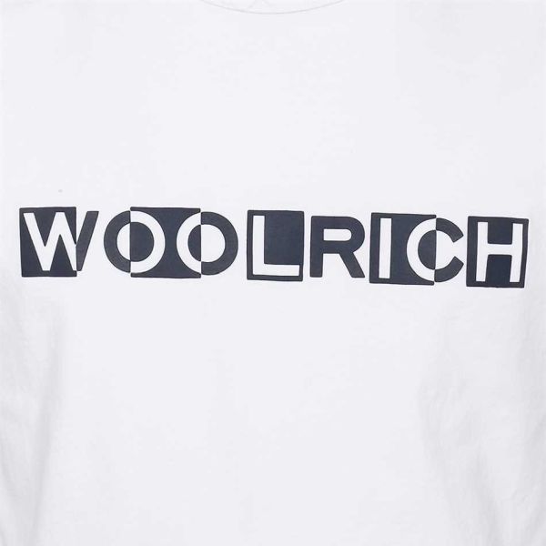 Woolrich Intarsia T-shirt Wit