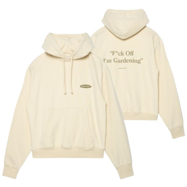 Bram's Fruit Gardening Hoodie Beige