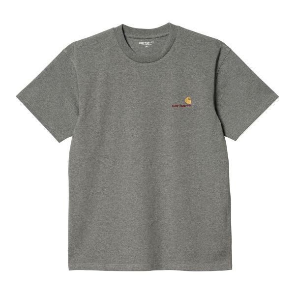 Carhartt American Script T-shirt Antraciet