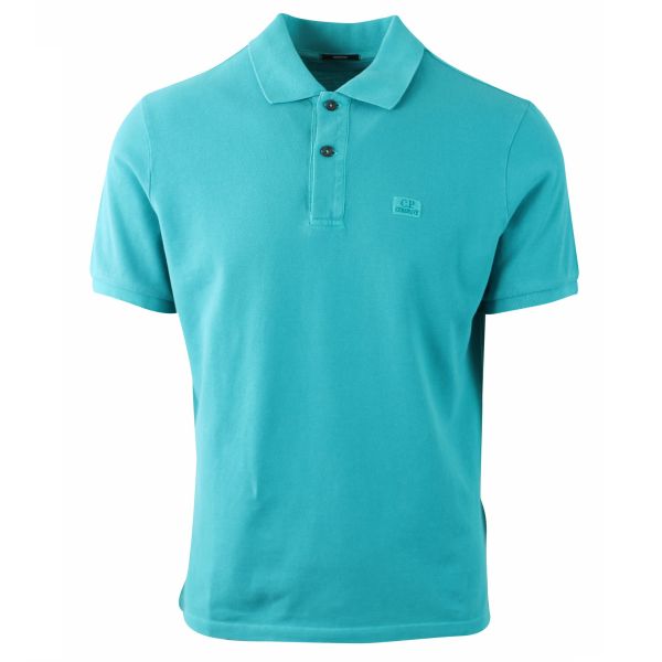 CP Company Pique Polo Blauw