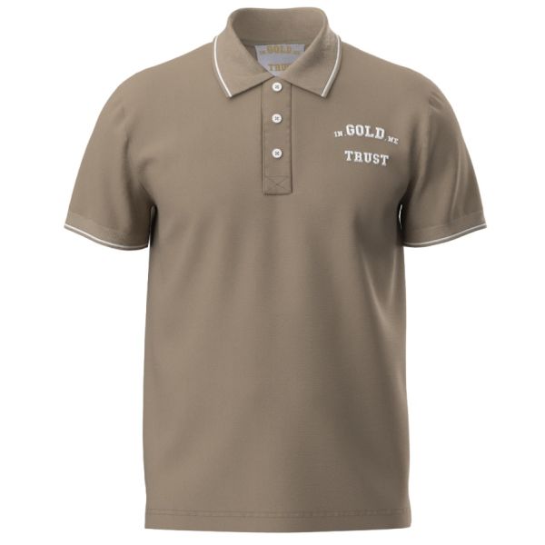 In Gold We Trust The Boris Polo Beige