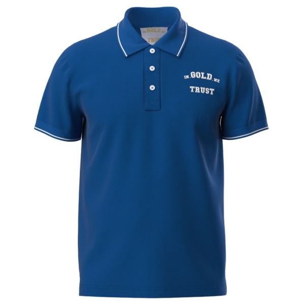 In Gold We Trust The Boris Polo Blauw