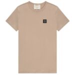 In Gold We Trust The Lock T-shirt Beige