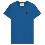 In Gold We Trust The Lock T-shirt Blauw