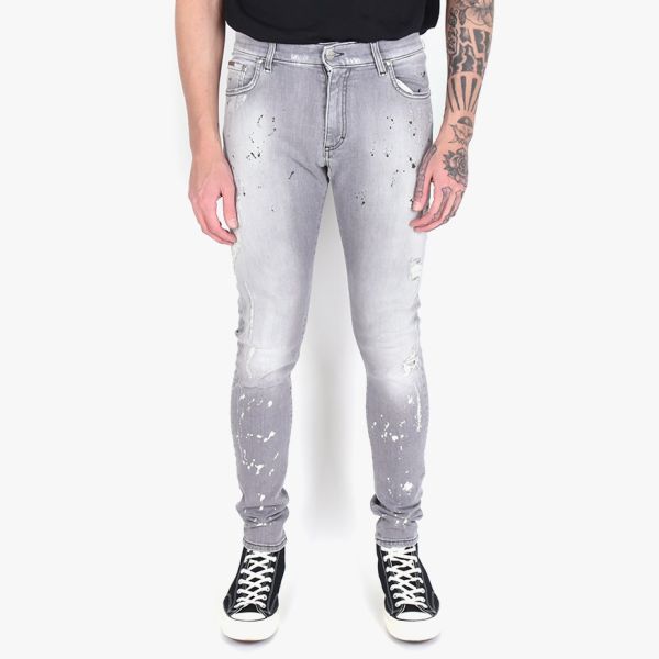 Represent Repairer Jeans Licht Grijs