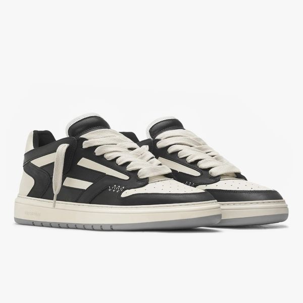 Represent Reptor Low Sneaker Zwart Vintage Wit
