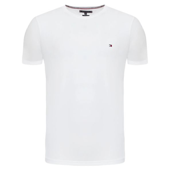Tommy Hilfiger Core Stretch Slim T-shirt Wit