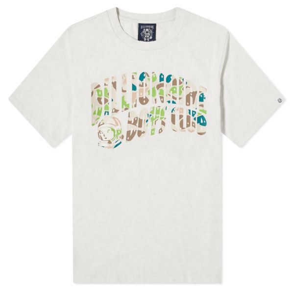 Billionaire Boys Club Camo Arch Logo T-shirt Off White