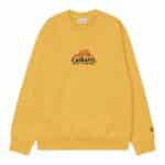 Carhartt Geo Script Sweater Geel