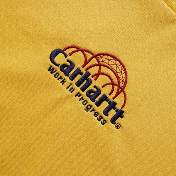 Carhartt Geo Script Sweater Geel