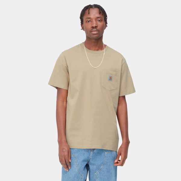 Carhartt Pocket T-shirt Beige