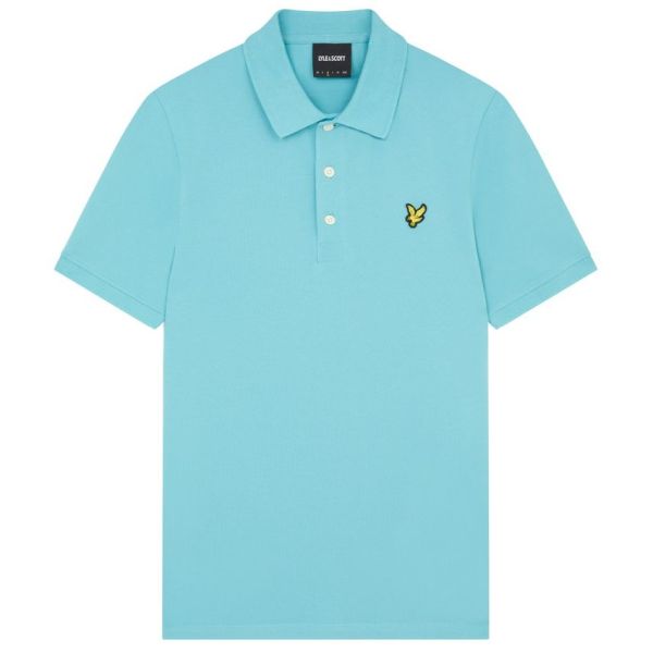 Lyle & Scott Plain Polo Blauw