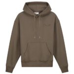 olaf heavyweight studio hoodie donker groen