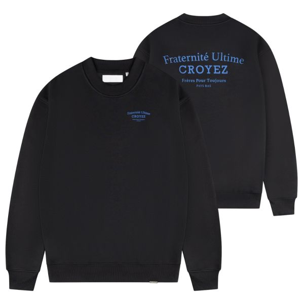Croyez Fraternité Sweater Zwart