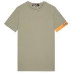 Malelions Captain T-shirt 2.0 Licht Groen