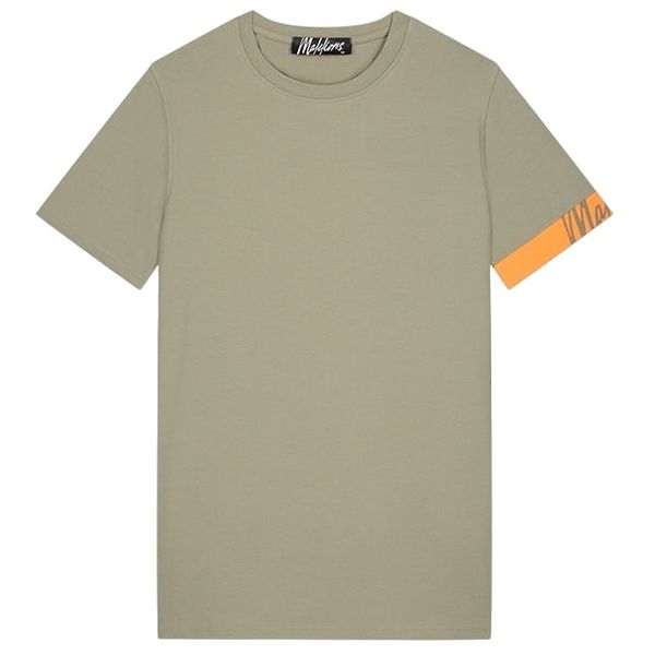 Malelions Captain T-shirt 2.0 Licht Groen