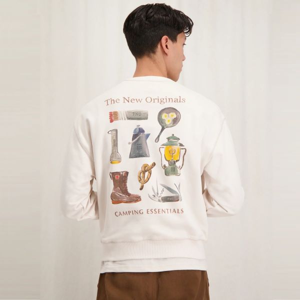 The New Originals Camping Essentials Sweater Off White