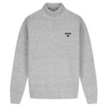 Arte Antwerp Kole Logo Turtle Neck Sweater Grijs