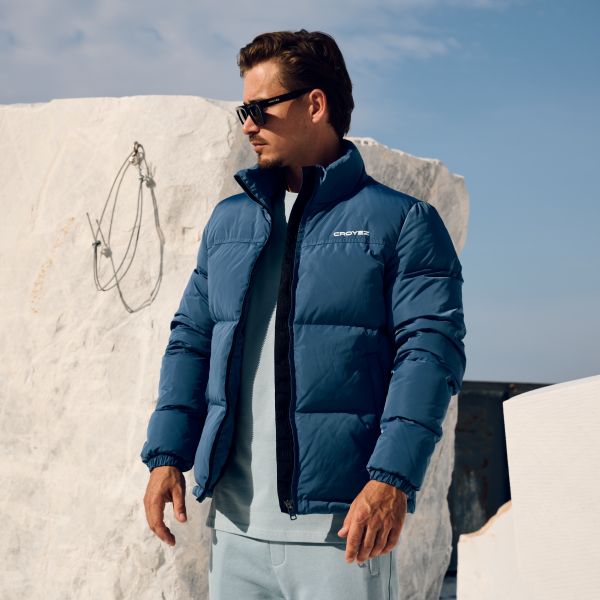 Croyez Organetto Puffer Blauw