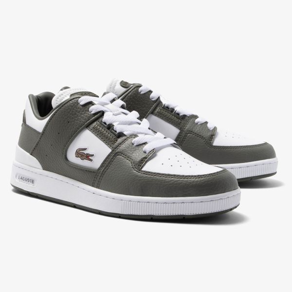 Lacoste Court Cage Sneaker Wit/Donker Groen