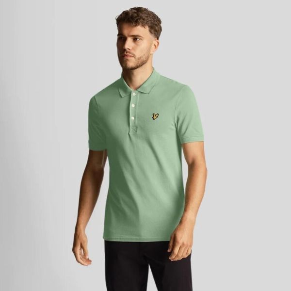 Lyle & Scott Plain Polo Groen