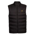 Lyle & Scott Wadded Bodywarmer Zwart