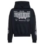 Rhude 4X4 Hoodie Zwart