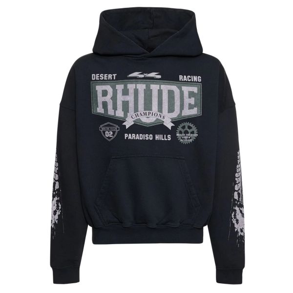 Rhude 4X4 Hoodie Zwart
