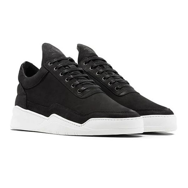 Filling Pieces Low Top Ghost Sneaker Zwart