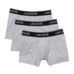 Lacoste 3-Pack Boxer Grijs